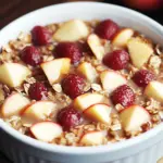 Baked Oatmeal Apfel-Zimt
