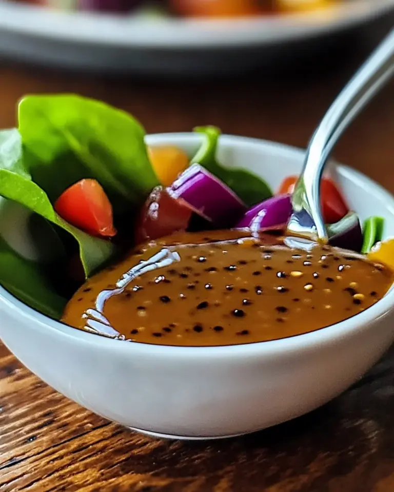 Balsamico-Senf-Honig-Dressing