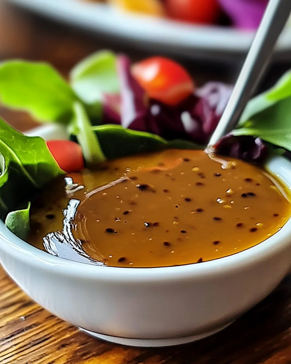 Balsamico-Senf-Honig-Dressing