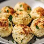 Blumenkohl-Mozzarella-Bällchen