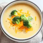 Brokkoli-Cheddar-Suppe - so cremig