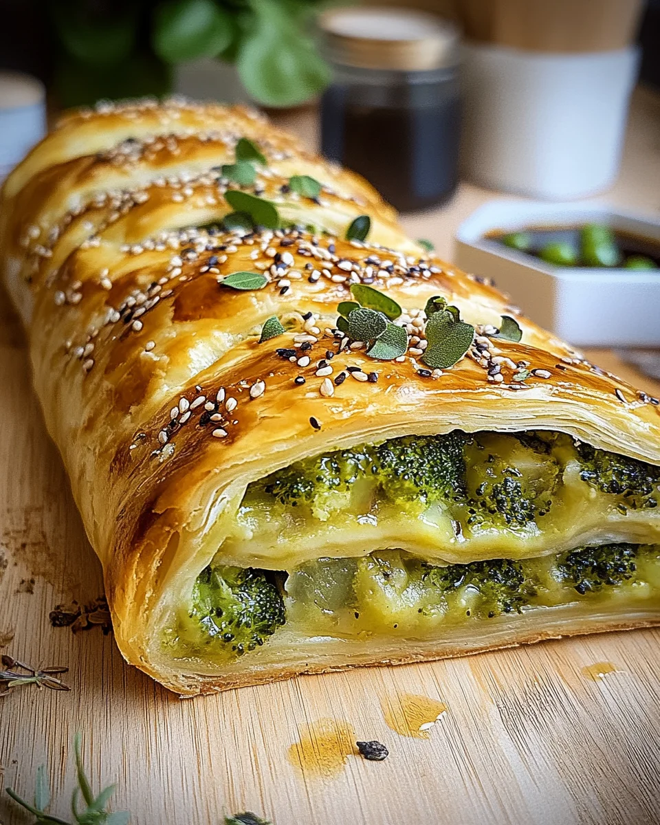 Brokkoli-Käse-Strudel
