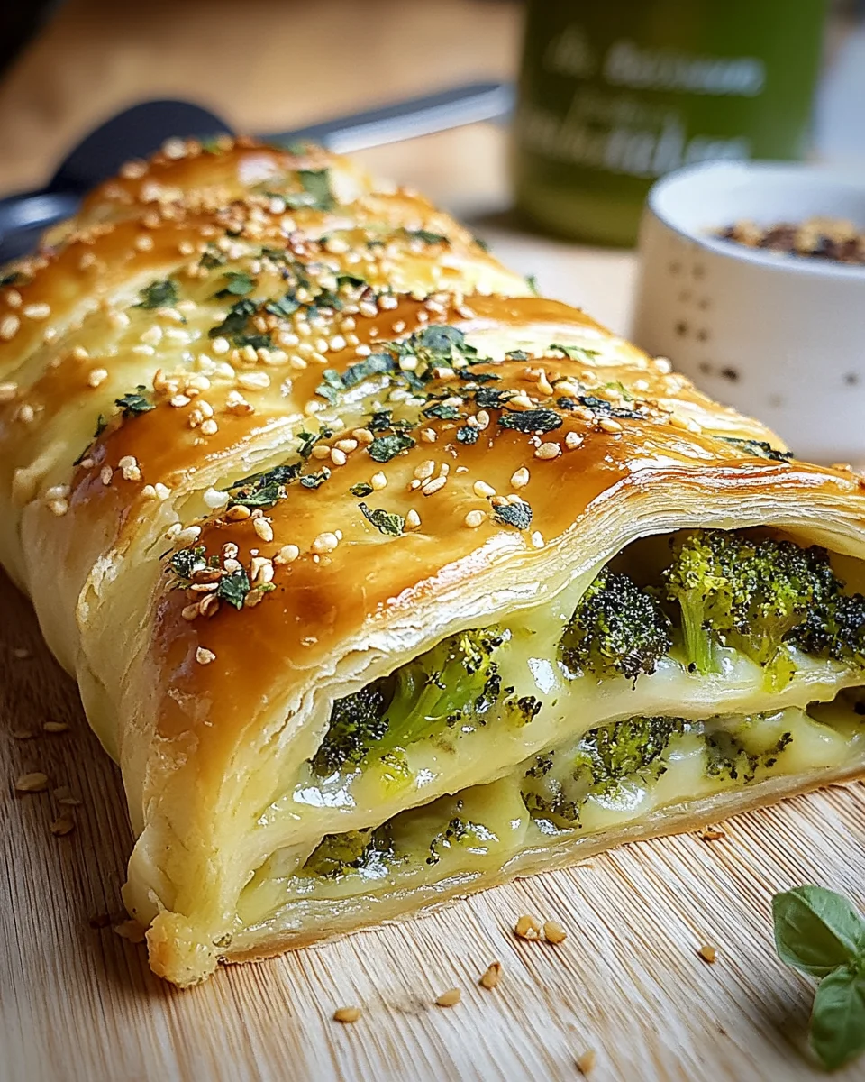 Brokkoli-Käse-Strudel