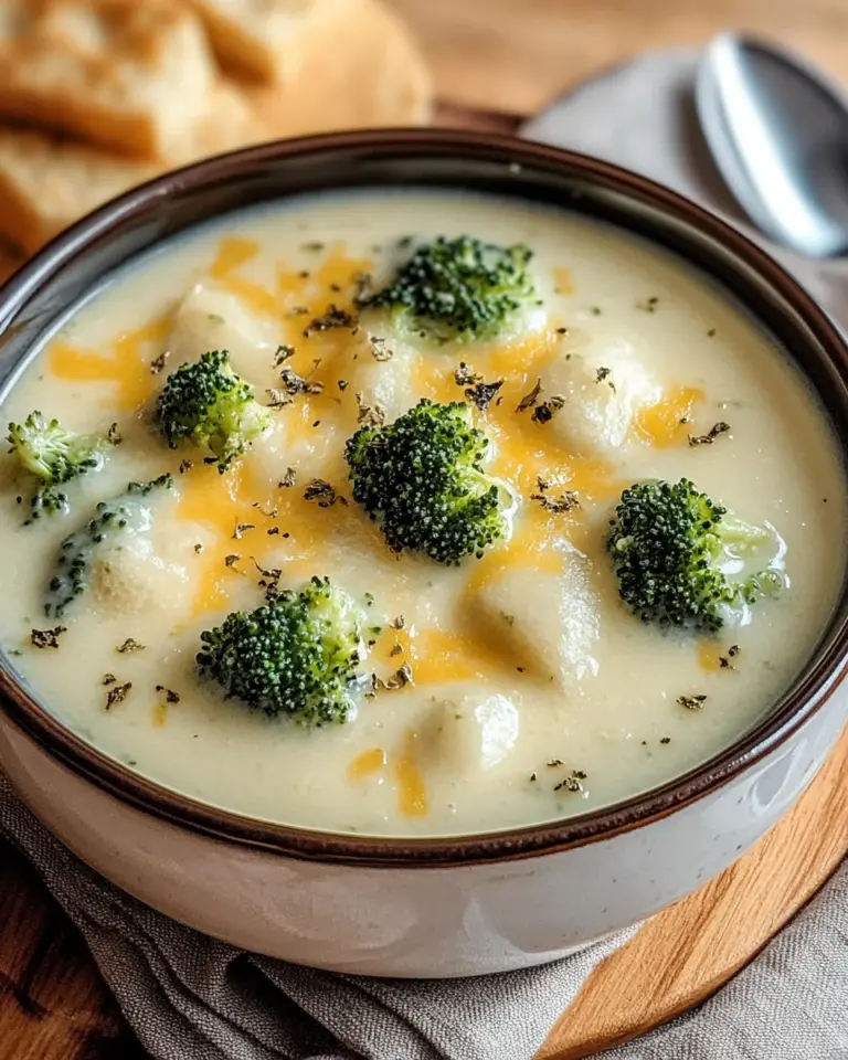 Brokkoli-Käse-Suppe