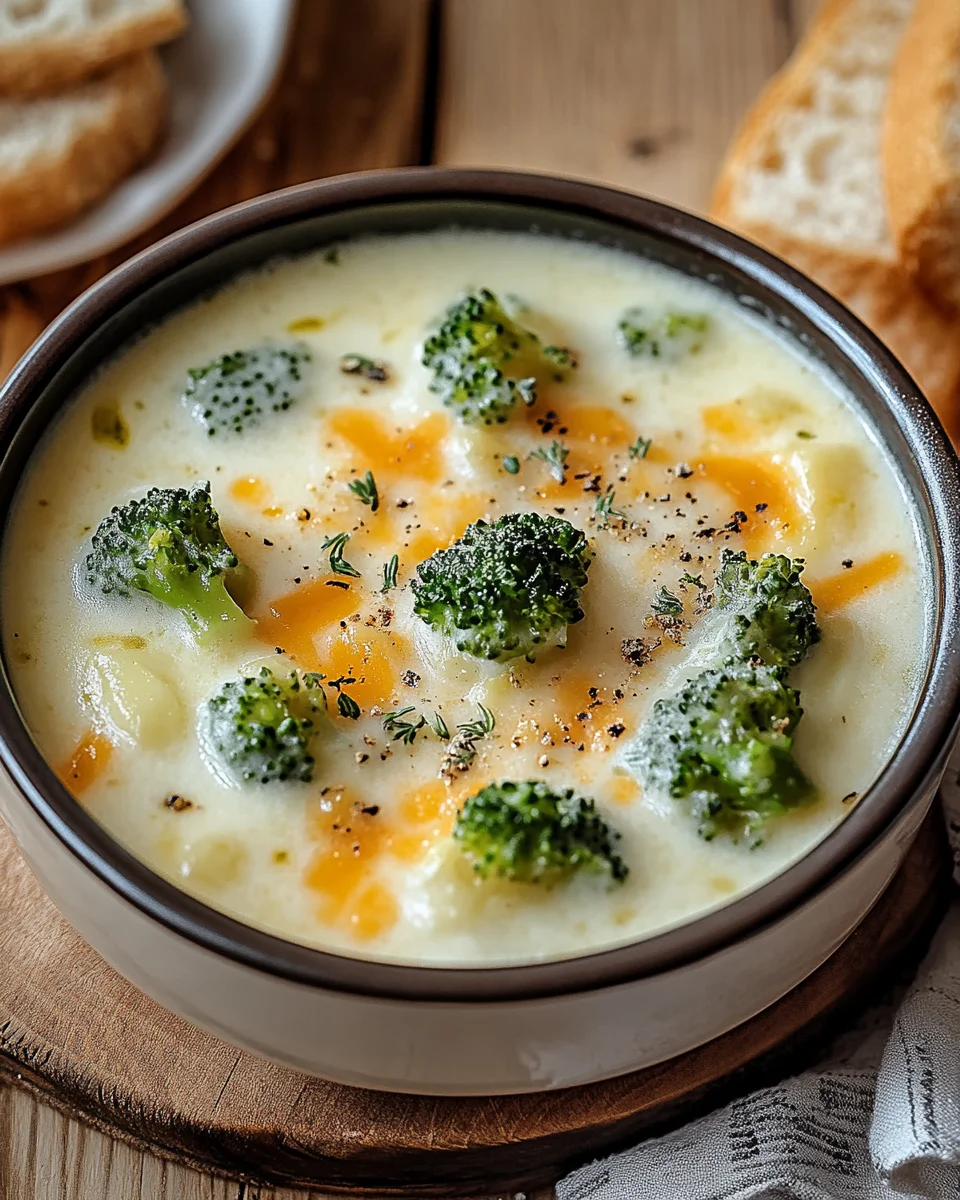 Brokkoli-Käse-Suppe