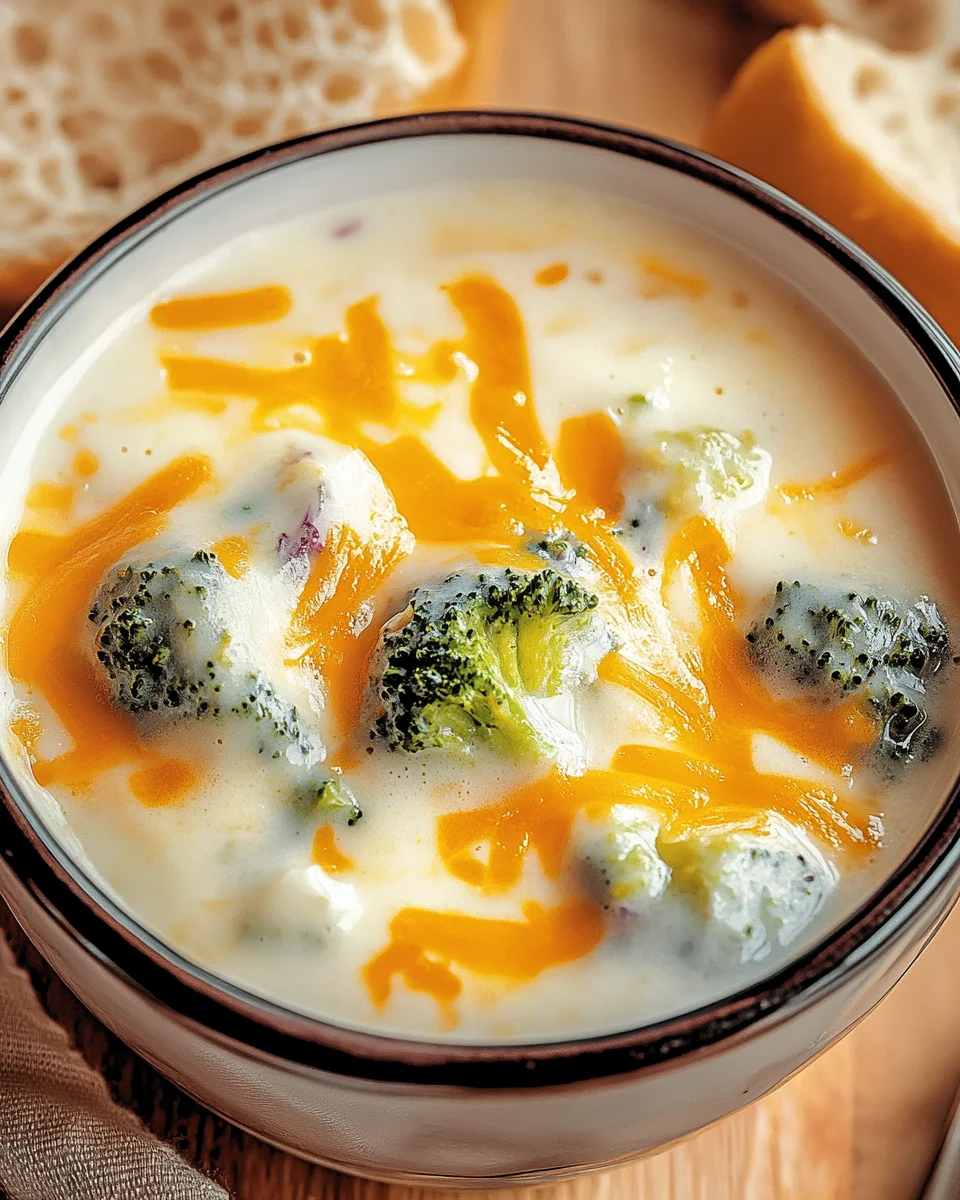 Brokkoli-Käse-Suppe