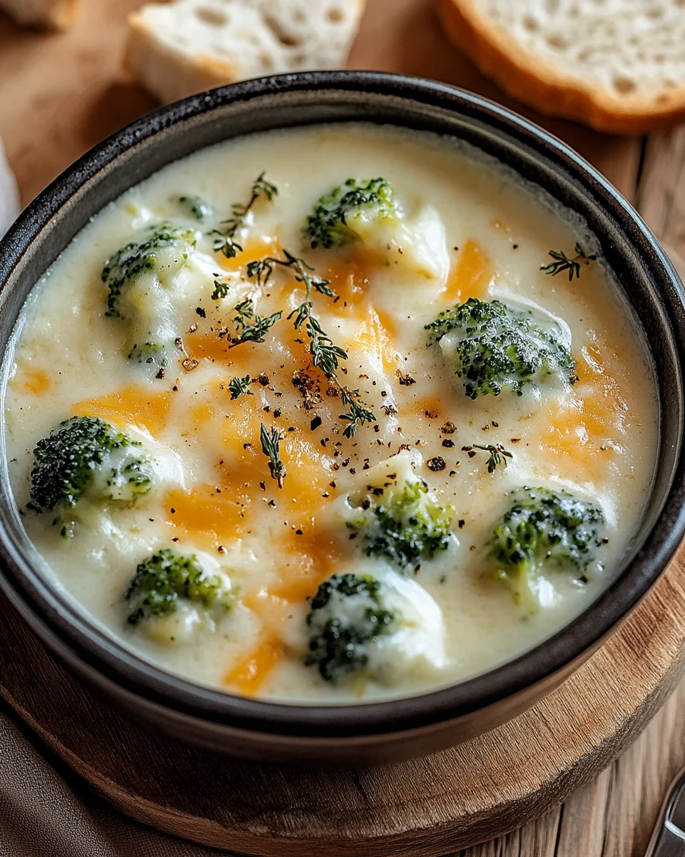 Brokkoli-Käse-Suppe