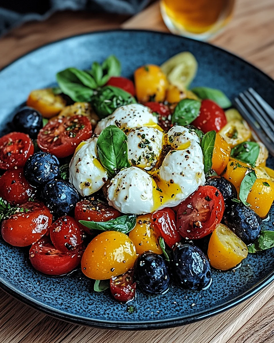 Burrata-Salat