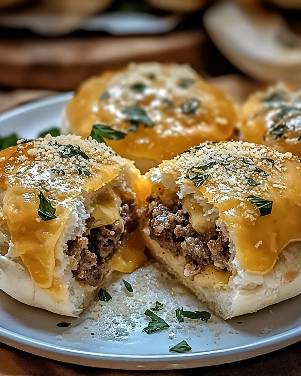 Cheeseburger-Bomben