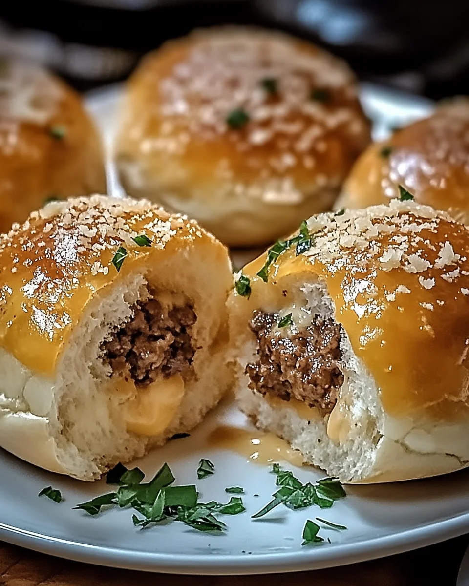 Cheeseburger-Bomben
