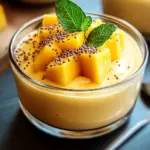 Cremige Mango-Mousse