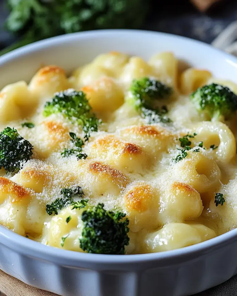 Cremiger Gnocchi Brokkoli-Auflauf