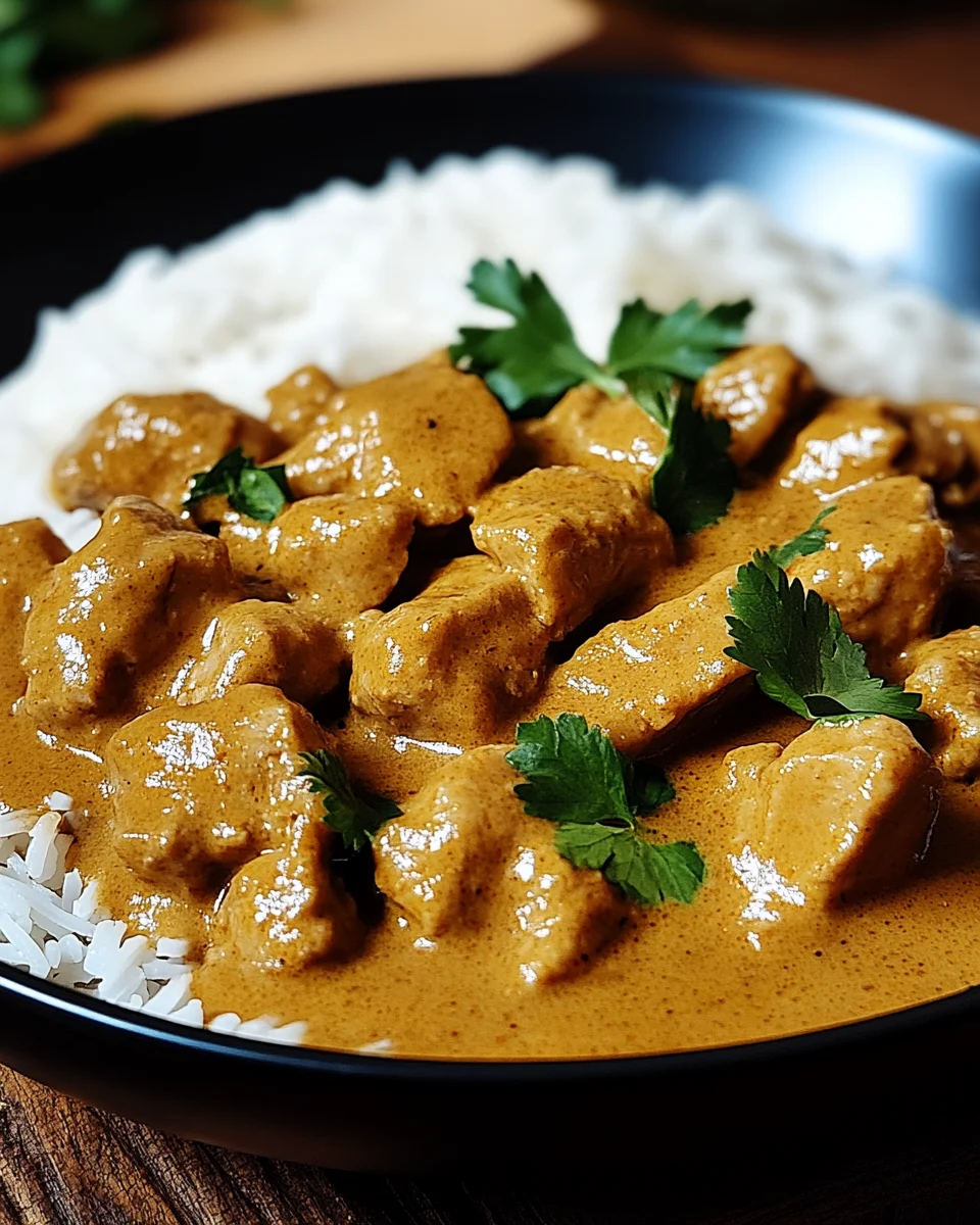 Curry-Geschnetzeltes