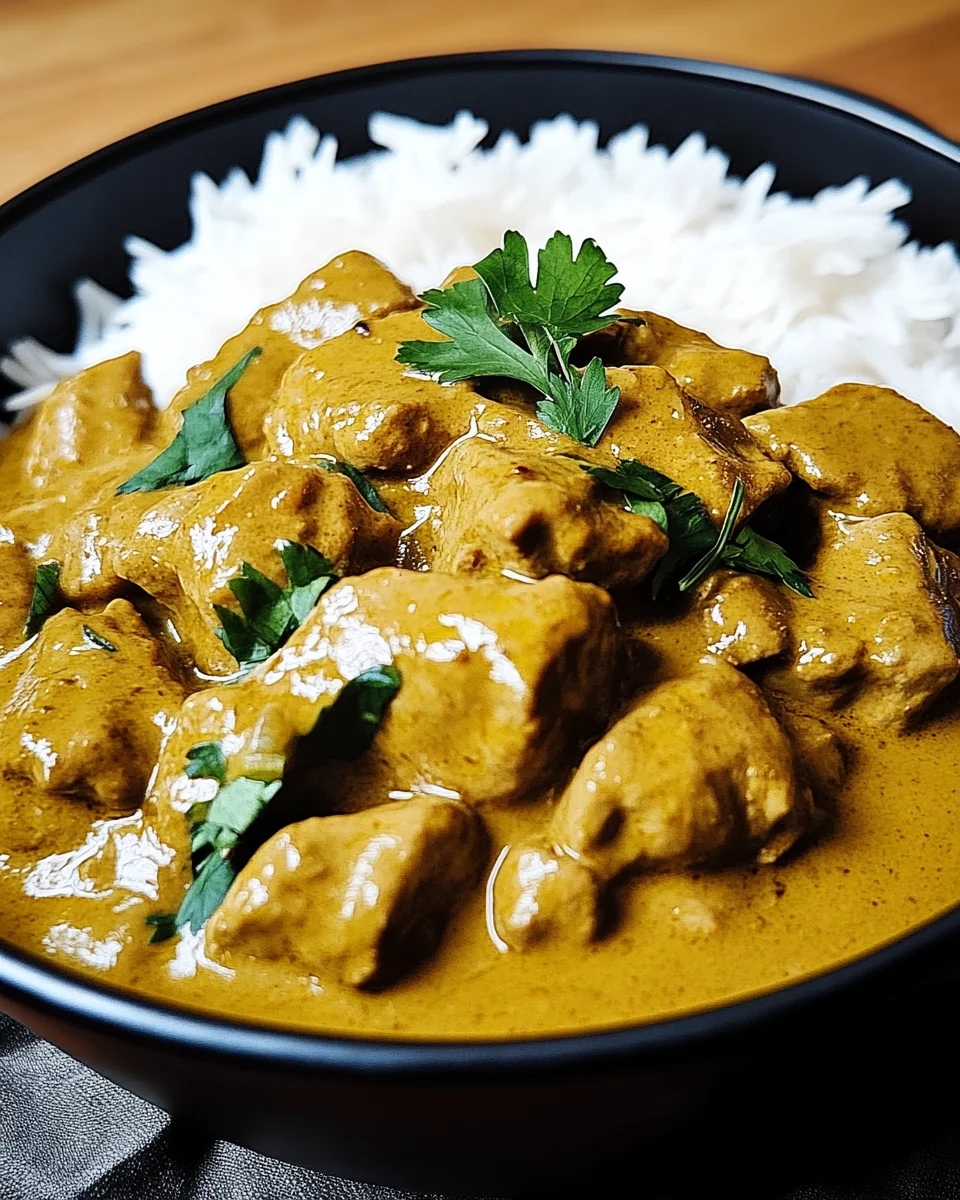 Curry-Geschnetzeltes