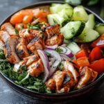 Döner-Bowl mit Hähnchen