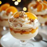 Eierlikör-Mousse mit Spekulatius-Creme und Mandarinen