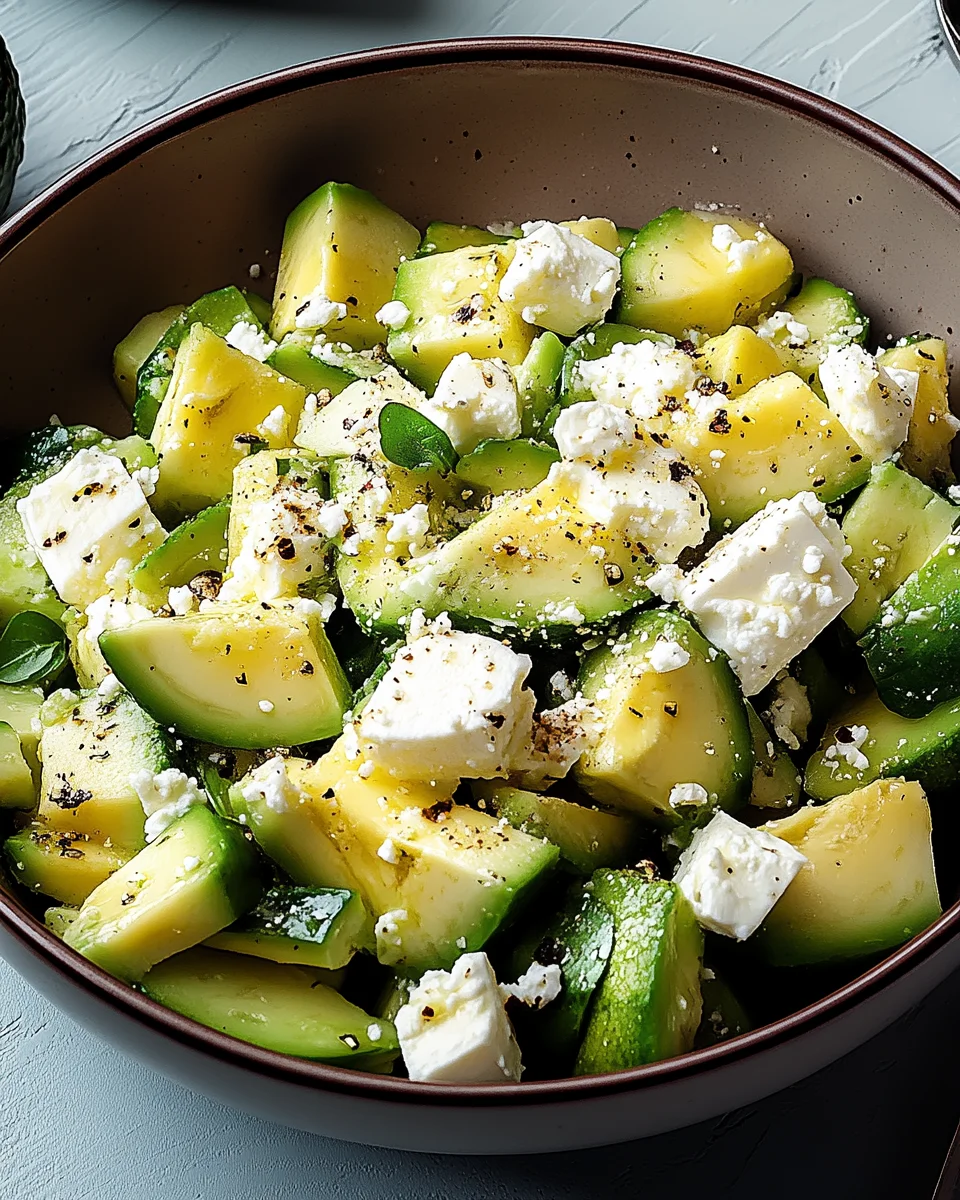 Gurken-Avocado-Salat