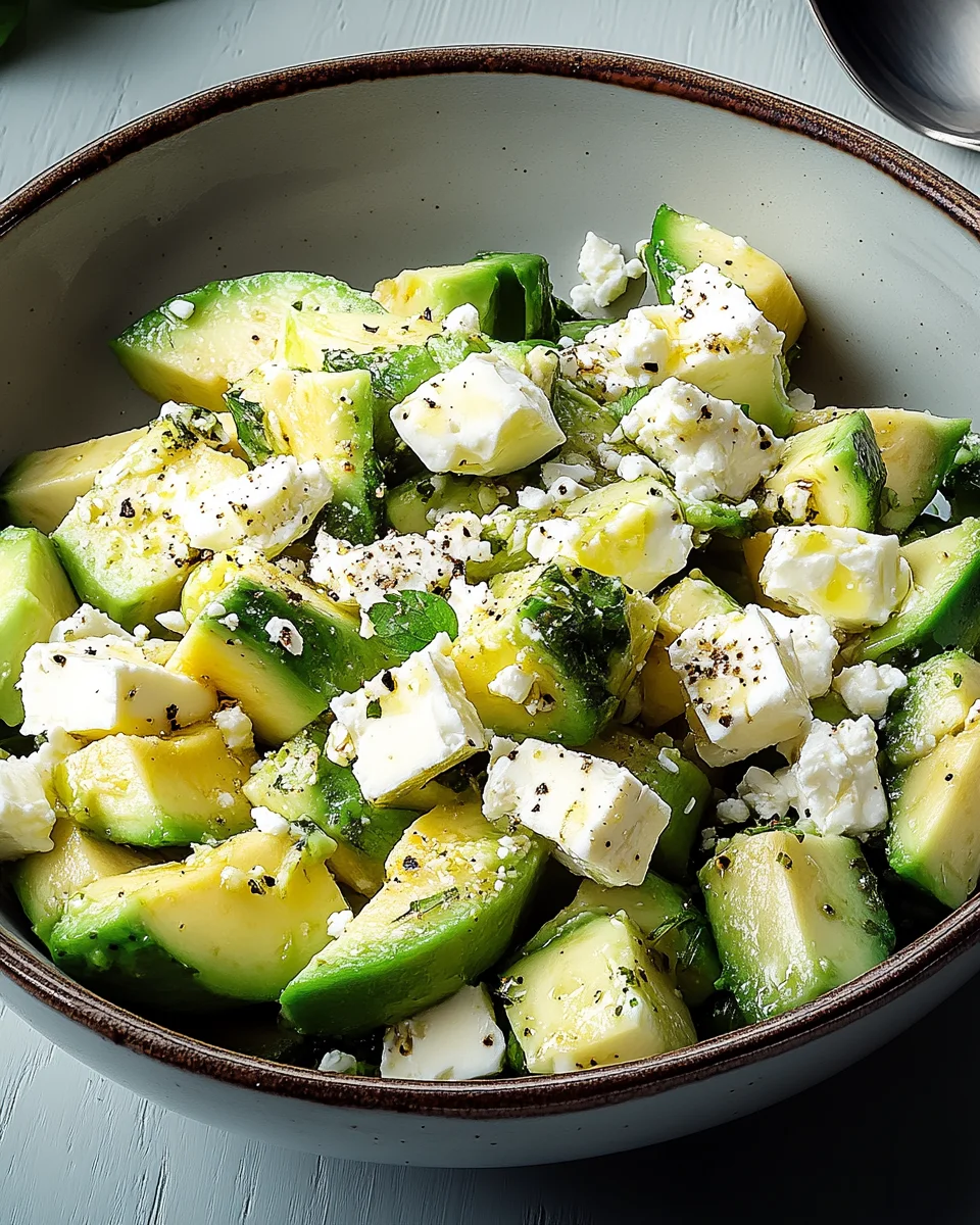 Gurken-Avocado-Salat