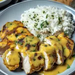 Honig Senf Hähnchen mit Reis