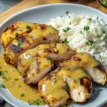 Honig Senf Hähnchen mit Reis