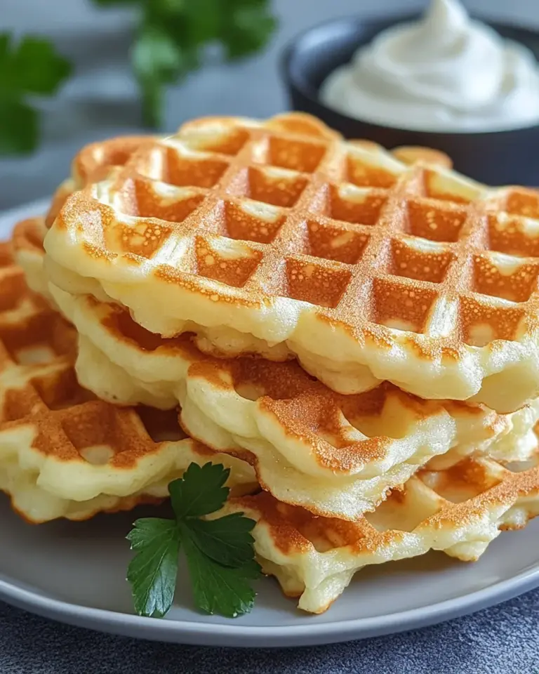 Käsewaffeln – Einfaches Low Carb