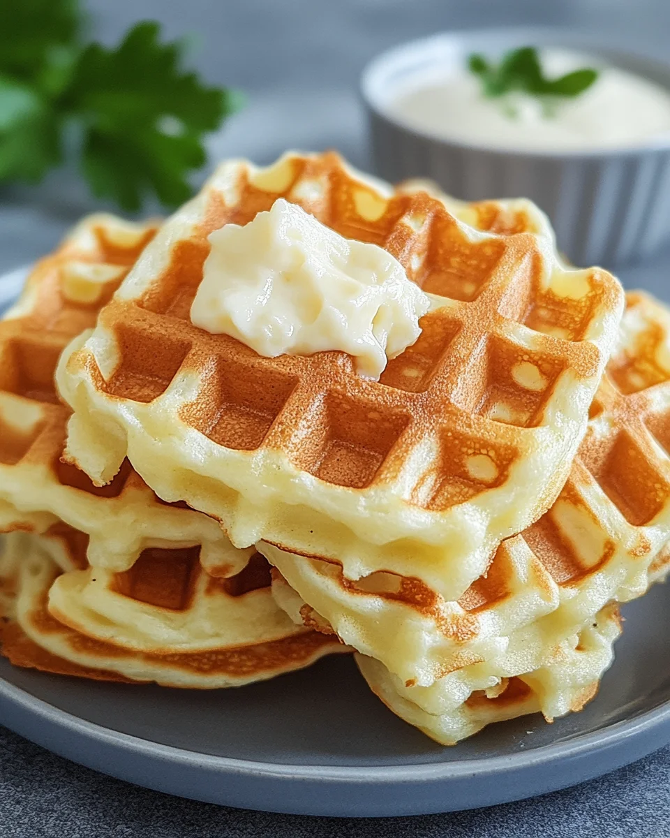 Käsewaffeln