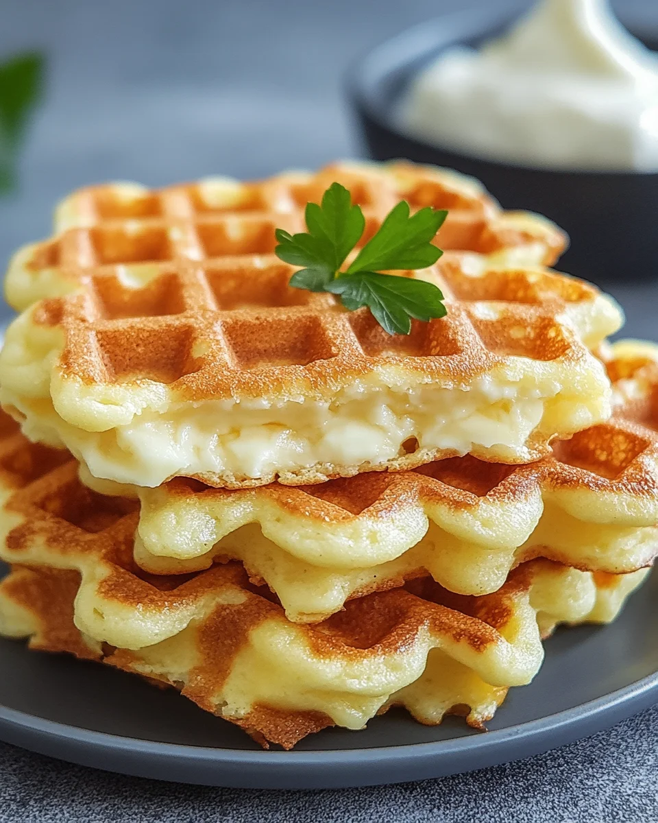 Käsewaffeln