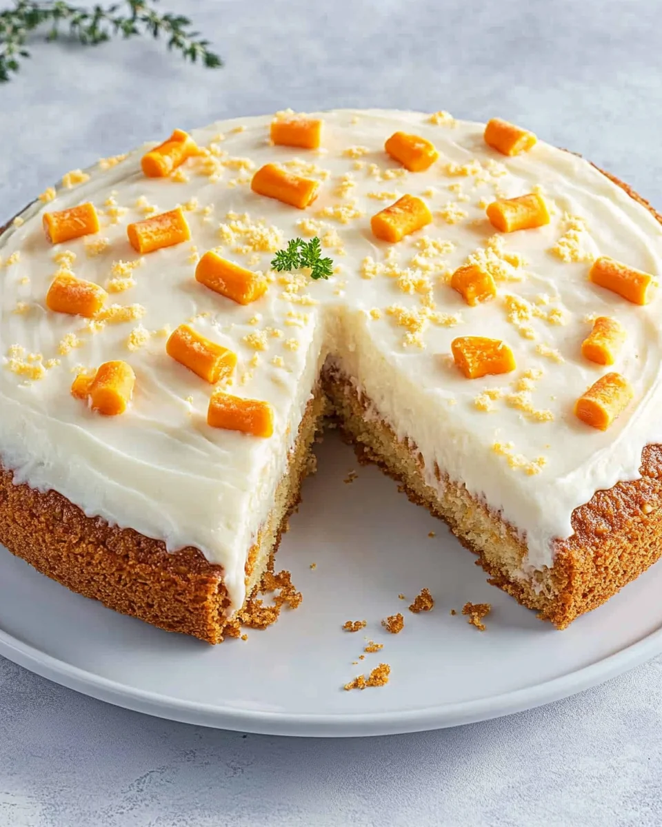 Karottenkuchen mit Frischkäse-Frosting