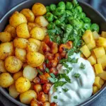 Kartoffel-Kichererbsen-Bowl