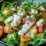 Knuspriger Kartoffelsalat