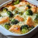 Lachs-Brokkoli-Gratin