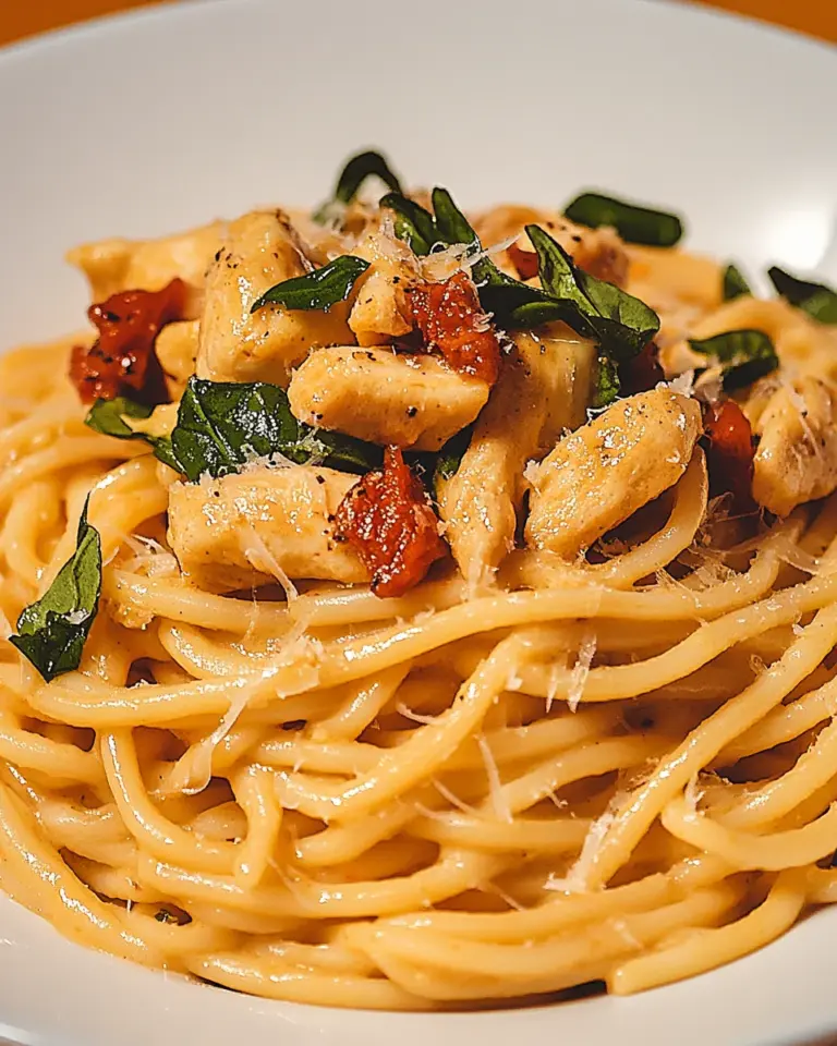 Marry-Me-Hühnchen-Pasta