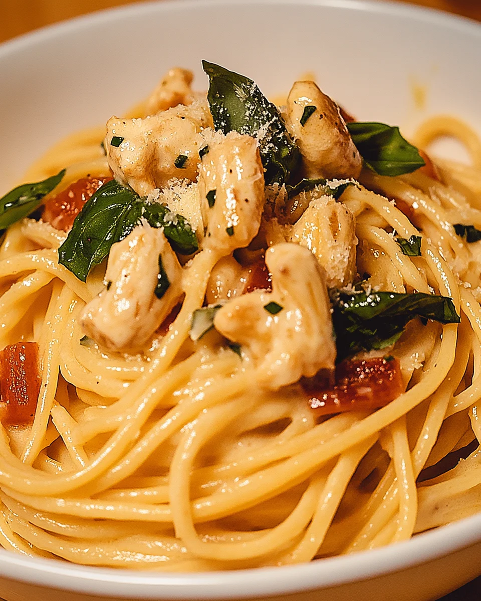 Marry-Me-Hühnchen-Pasta