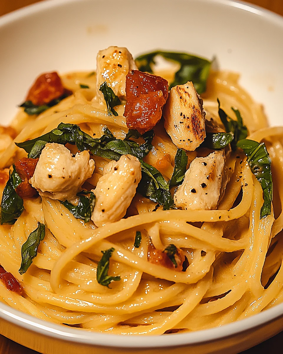Marry-Me-Hühnchen-Pasta