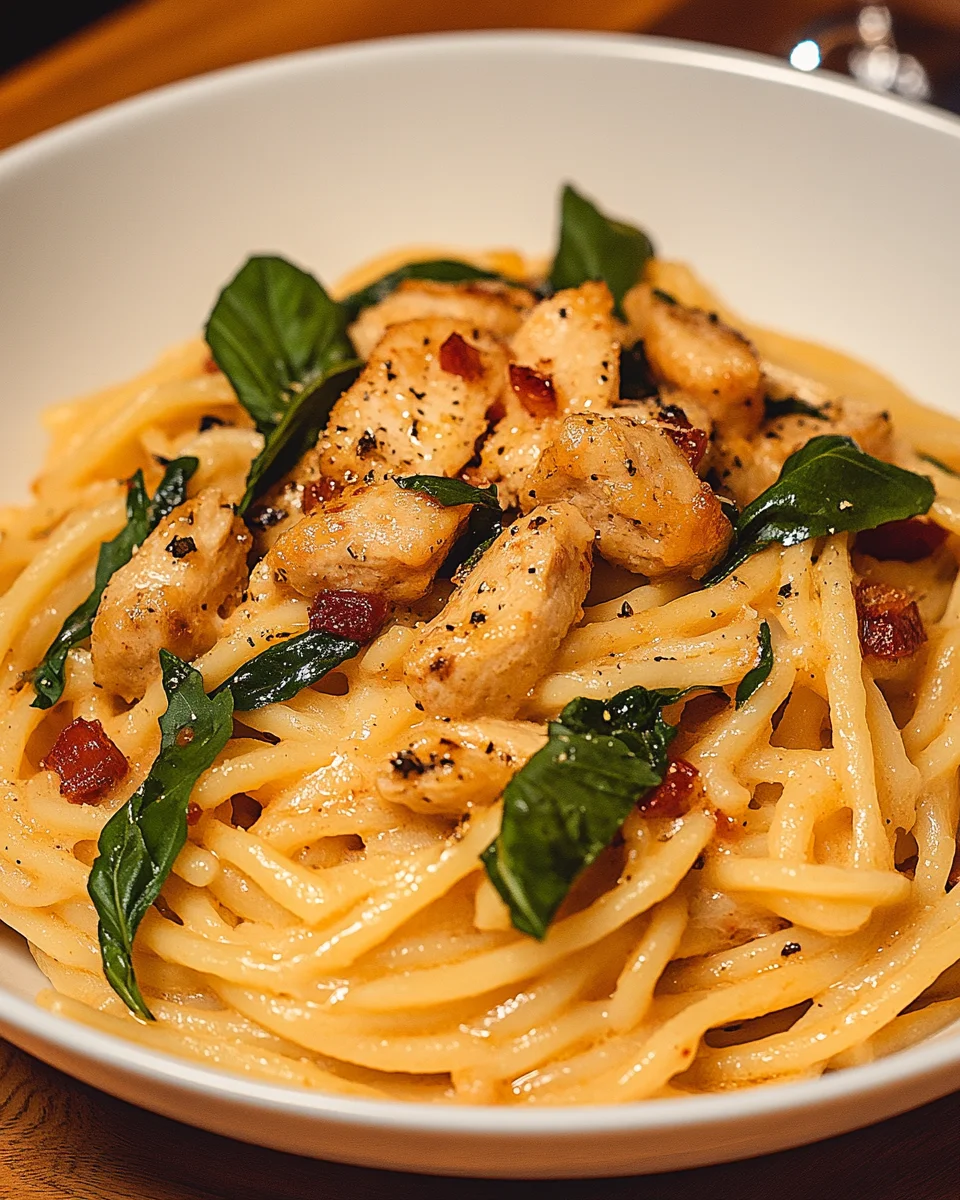 Marry-Me-Hühnchen-Pasta