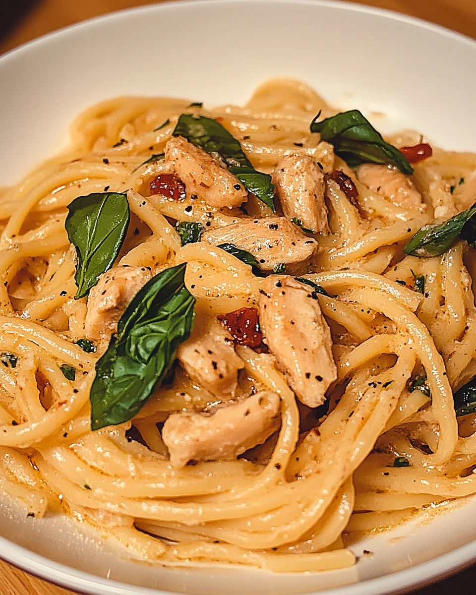 Marry-Me-Hühnchen-Pasta
