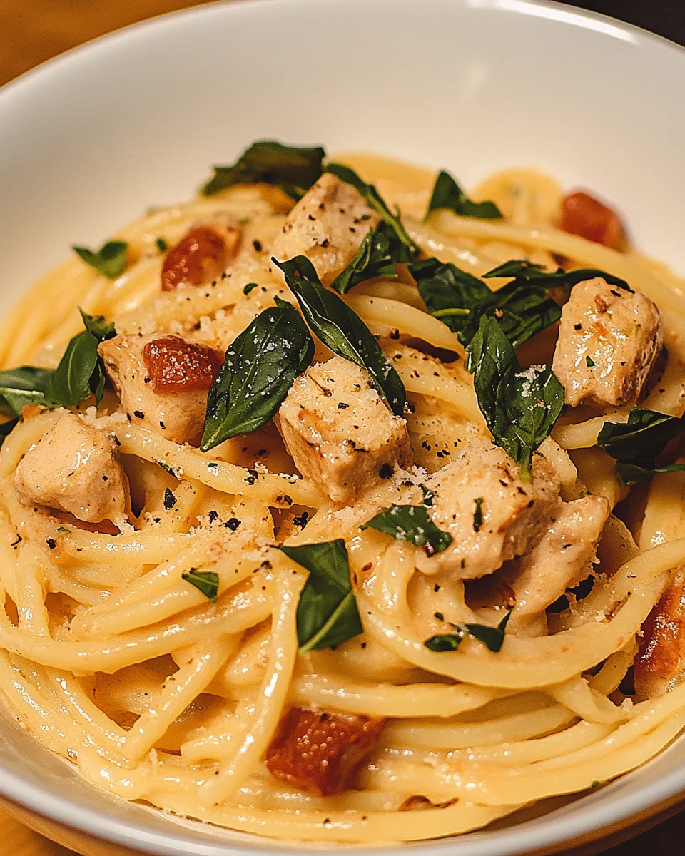 Marry-Me-Hühnchen-Pasta