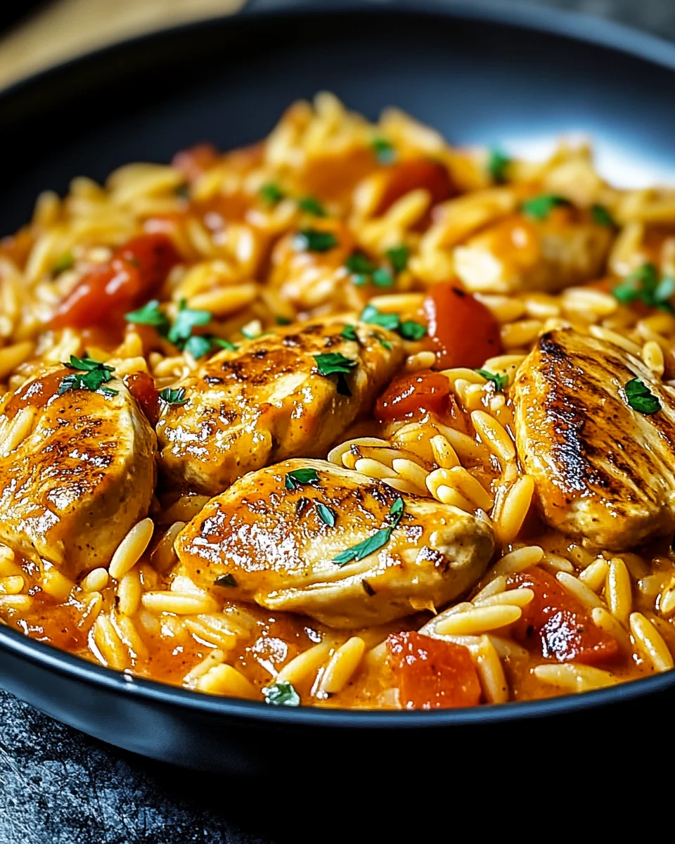 Orzo-Pfanne