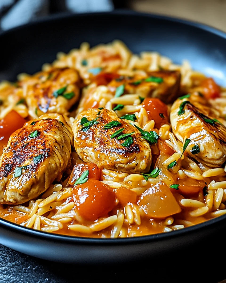 Orzo-Pfanne
