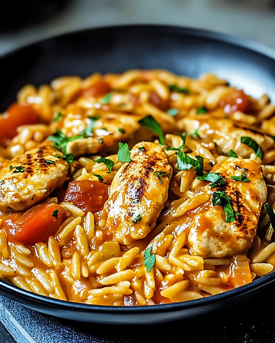 Orzo-Pfanne