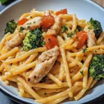 Pasta mit Hähnchen