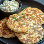 Proteinreiche Hüttenkäsetaler