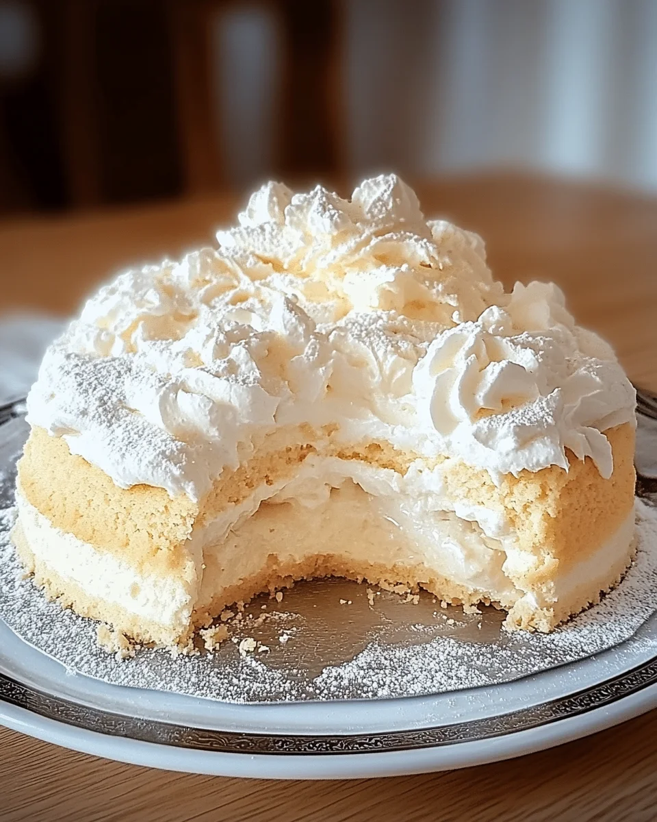 Quark-Schneekuchen