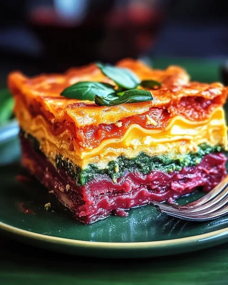 Regenbogen Lasagne