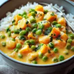 Reis mit Gemüse-Frischkäse-Sauce
