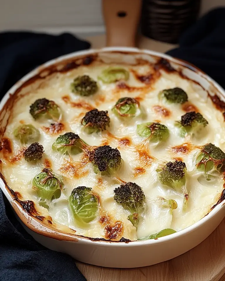 Rosenkohl-Gratin