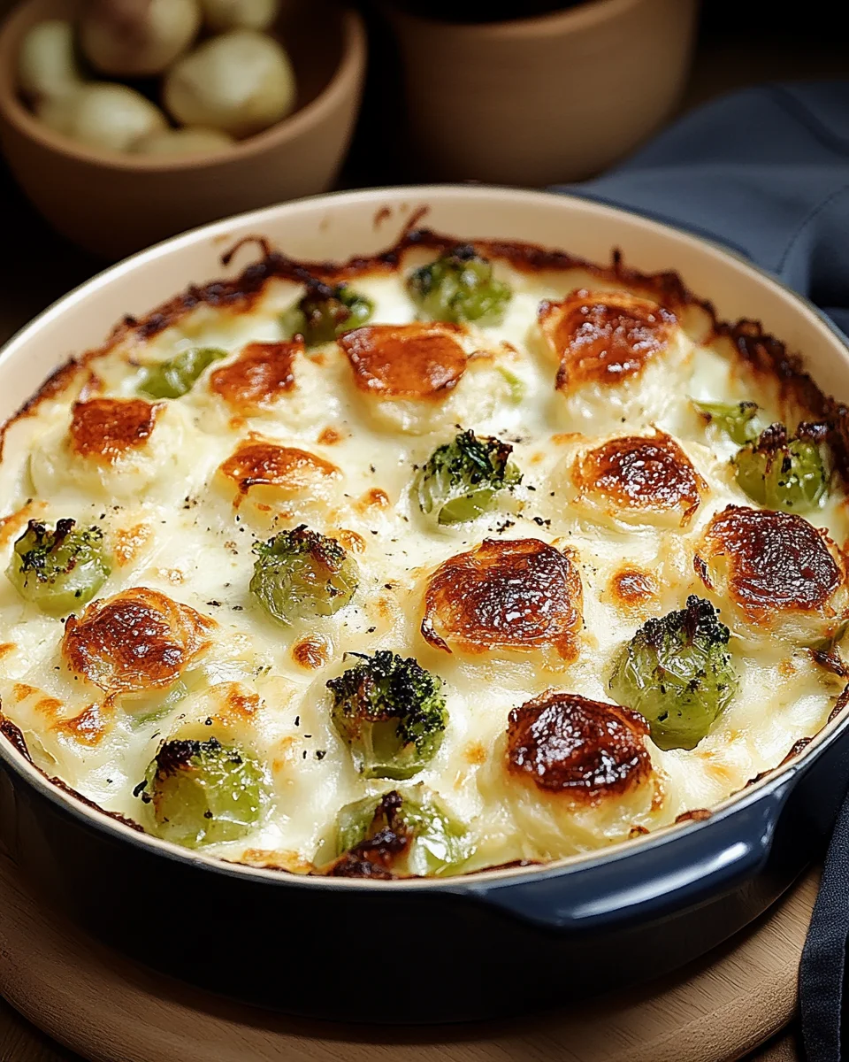 Rosenkohl-Gratin