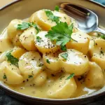 Senfsauce mit Salzkartoffeln