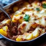 Spitzkohl-Hackfleisch-Auflauf mit Kartoffeln