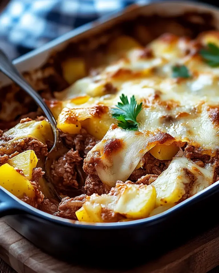 Spitzkohl-Hackfleisch-Auflauf mit Kartoffeln